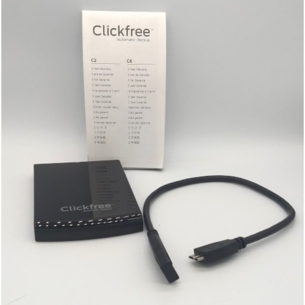 Clickfree CA3A10-6BK9-F1S Backup